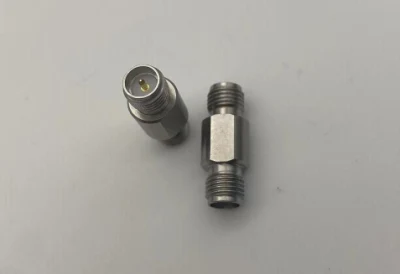 Reverse Polarity SMA Female to SMA Female Microwave Millimeter Wave Adapter, Stainless Steel Outer Contucter 5%off