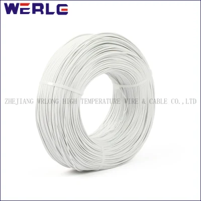  UL 3122 Fiberglass Lvds Braided Coaxial White Electric Electrical Insulated Tinned Copper Conductor Cable