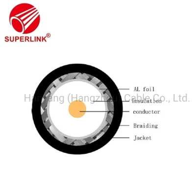 OEM Coaxial Cable RG6 Cable 75 Ohm with CE UL for CCTV Cable CATV Satellite Systems