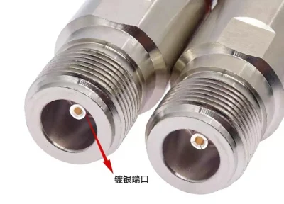 N Female Clamp Solder Type Coax Connector for 1/2in Corrugated Superflex Cable