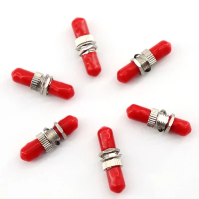  Kolorapus St Fiber Optical Couplers Adapter Cable Barrel Connector St to St Bulkhead Singlemode Multimode Fiber Coupler