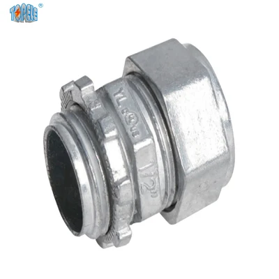 Electrical Conduit EMT Fittings Zinc Die-Cast EMT Couplings Compression Type