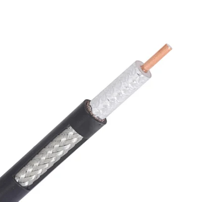 Rg59 Rg9 Coaxial Cable Rg58 Rg 11 RG6 Coaxial with Power Rg 6 Rg59 Coaxial Cable