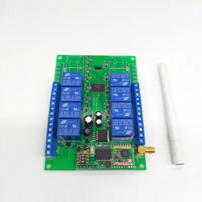 Universal Transmitter Receiver 8CH Lora Remote Control Switch for Garage Kl-K120-8CH