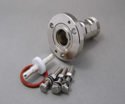  Electrical Waterproof 7/8&quot; Eia Flange RF Coaxial Connector to 7/16 DIN Female Jack RF Coaxial Connector Adapter