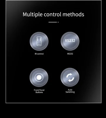Supports 3D Video TV Wall Video Switcher AV Matrix 8 X 8 HDMI LCD LED TV 9X9 Switch Matrix Switcher 8X8