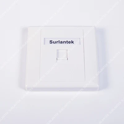 RJ45 Modular Jacke Surface Face Plate Single Port