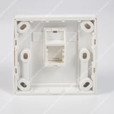 RJ45 Modular Jacke Surface Face Plate Single Port