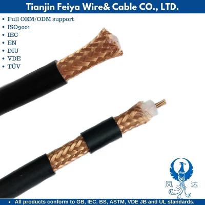 Nyy Building Wire UTP STP FTP SFTP CCTV Sheild Communication Rg59 RG6 Rg11 Rg174 Rg58 Rg213 Coaxial Cable