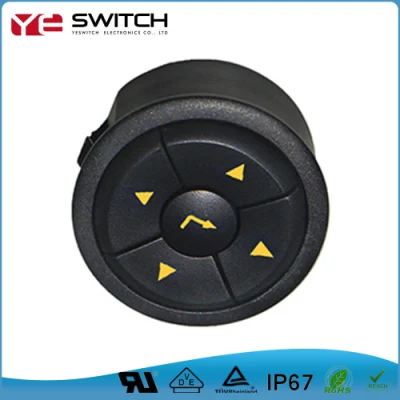 Durable Momentary Sp5t Silver Contact 5 Way Indicator Switch for Sale
