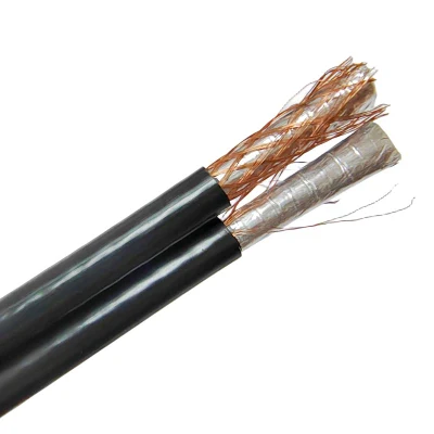  Rg 59 58 11 Coaxial+2c Power CATV Coaxial Speaker Cable
