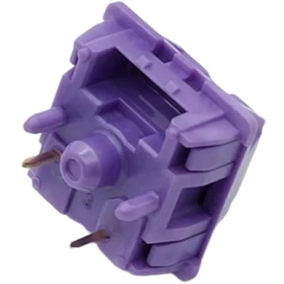 Tecsee DIY Purple Panda Mechanical Keyboard Smooth Flexible Keyboard Switches