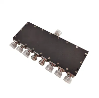  15W Low Vswr 8 Way Microstrip Power Splitter/Divider Frequency 1550-1600MHz N-Female Connector