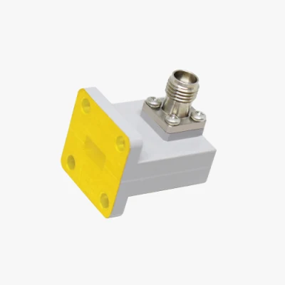  26.5 to 40GHz Ka Band Peak Power 100W WR28 Waveguide to Coaxial Adapter