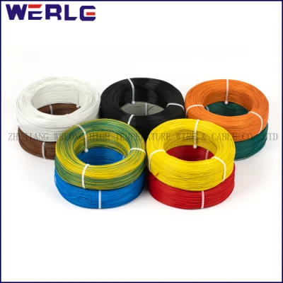 UL 3122 Fiberglass White Braided Coaxial Thermocouple Electric Electrical Insulated Tinned Copper Conductor Cable