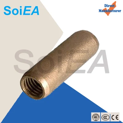 Electrical Ground Rod Connector Brass Earth Coupler Rod Coupling