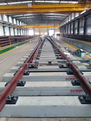  Dk612-5-15 Proper Price Railroad Track Switches Railway Turnout Railroad Switch