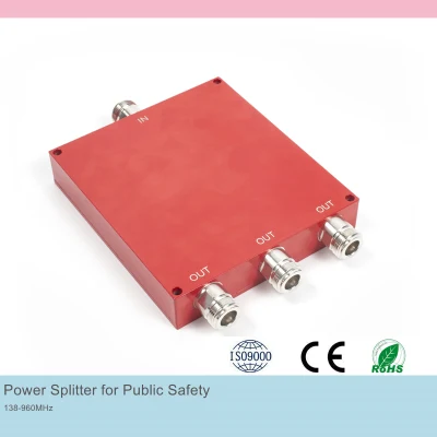  Power Divider 138-960MHz RF VHF UHF Power Splitter 3 Way Wilkinson Type for Public Safety