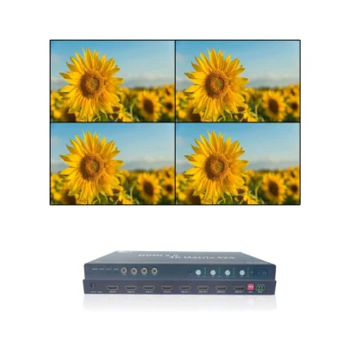  Factory Price Wholesale 4X4 HDMI Matrix 3D 1080P with IR Control HDMI Matrix 4 in 4 out 4X4 Switch
