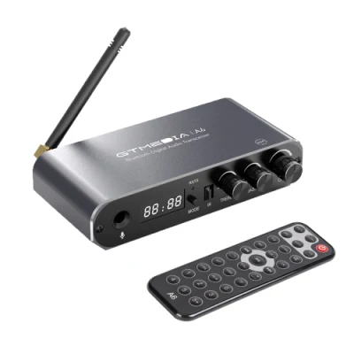 Gtmedia A6 Bluetooth 5.1 Receiver and Transmitter Audio Adapter Share Audio at Any Time