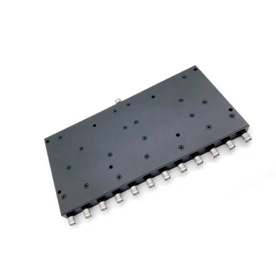 Htmicrowave RF Passive Broad Band 8~12 GHz SMA Female Wilkinson 12 Way Microstrip Power Divider Combiner