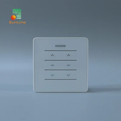 Roller Shutter AC Motor or DC Motor Remote Control Wall Type Switch