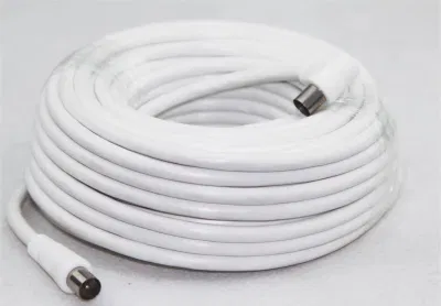  Rg58/ Rg59/RG6 Sywv75-5/75-3 CCS Copper CCA 5c2V 3c2V 75 Ohm TV RF Electric Date Satellite Antenna Coaxial Cable with 2t Type Connector