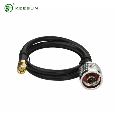  Rg58 Low Loss Flexible Coaxial Cable with SMA Male to N Male
