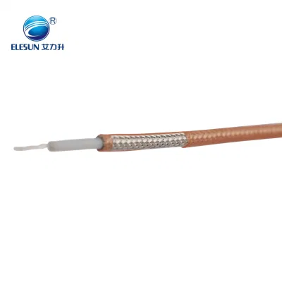  50ohm Flexible PTFE Insulation Coaxial Cable Rg400 High Temperature Cable for Antanna