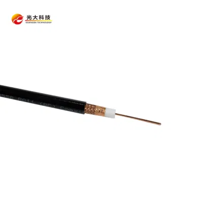 Rg59 2c RG6 Rg58 3c-2V 5c-2V Power Coaxial Cable Wholesale Siamese Power Wire Electric CCTV Camera Video Cable