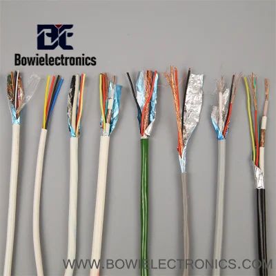 OEM Cable Manufacturer Factory 3 in 1, 2 in 1 4 in 1/ Rg174 Rg58 Rg59 Series Wire with Power Wire Electric CCTV Camera Video Coax Cable