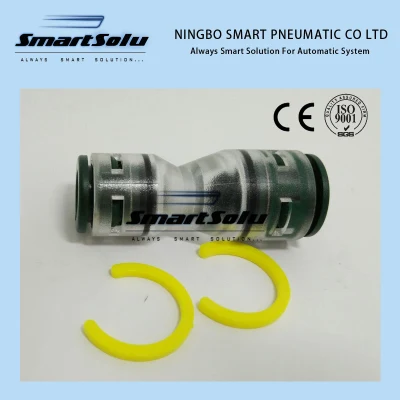 Direct Factory 7/3.5mm 12/8mm 16/12mm HDPE Telecom Coupler Straight End Stop Endcap Gas Block Micro Duct Reducer Connector