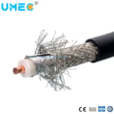 High Efficiency Rg 6 Rg 59 Rg 58 Coaxial Cable RF 540 with ISO9001 Electrical Coaxial Cable Wire