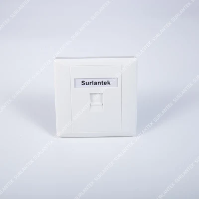 RJ45 Modular Jacke Surface Face Plate Single Port