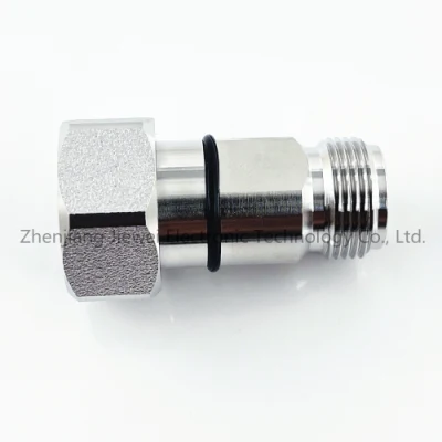 4.3-10 Mini DIN Male to N Female RF Adapter, 4.3/10 Male to N Female Adapter