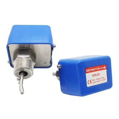 Dry Contact Mechanical Paddle Type Water Flow Switch Stainless Steel Water Switch