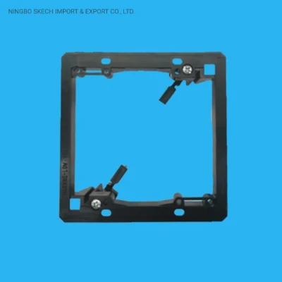  2-Gang Wall Plate Low Voltage Mounting Bracket for Telephone Wires/ Coaxial Cable/HDMI/HDTV Cable/Speaker Wire/Network/Phone Cables