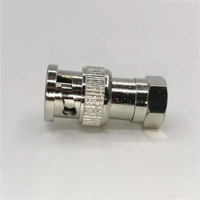  Factory Price Compression Rg59 RG6 Rg11 Coaxial Cable Coax Connector for 7.0mm 6.8mm Cable Male Connector Plug