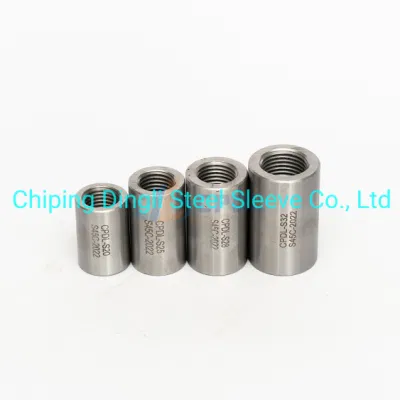 Steel Bar Couplers Rebar Splicing System Save Cost Easy Operation Rebar Coupler Factorysteel