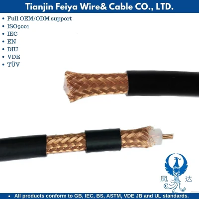 Nyy Building Wire UTP STP FTP SFTP CCTV Sheild Communication Rg59 RG6 Rg11 Rg174 Rg58 Rg213 Coaxial Cable