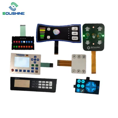  Waterproof Keypad 3X4 Matrix Key Membrane Switches China Manufacturer