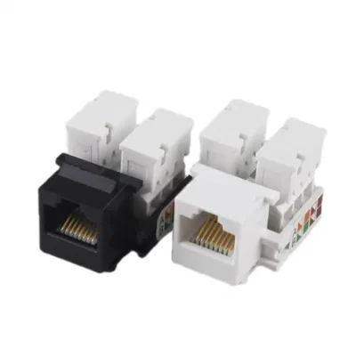 8p8c RJ45 Cat5e Keystone Jack Coupler Connector RJ45 Keystone Jack