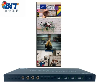 High Quality Support 3D HDMI Multiviewer HDMI 4K Switch Selector Video Matrix Switcher