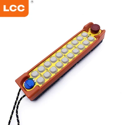 F24-20s 315MHz 433MHz 20 Buttons Remote Control Push Button Switch for Overhead Cranes