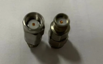 Reverse Polarity SMA Male to SMA Female Microwave Millimeter Wave Adapter, Stainless Steel Outer Conductor 10%off