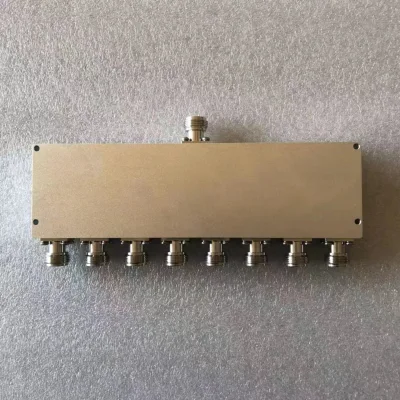 RF Multiband Splitter 1X8 Wilkinson 8 Way Power Splitter Divider N Female for Das Solution