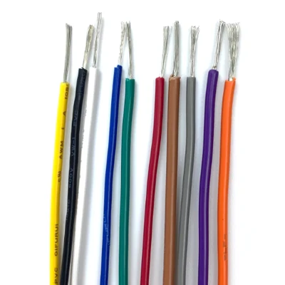  UL1332 High Temperature PVC FEP Insulated Electrical Coaxial Flexible Power Tinned Copper Electric Cable