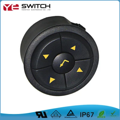 Durable Momentary Sp5t Silver Contact 5 Way Indicator Switch for Sale