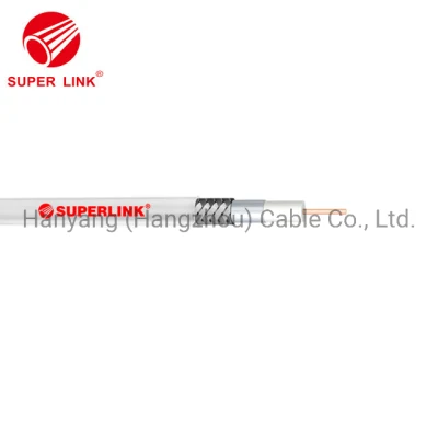 OEM Coaxial Cable RG6 Cable 75 Ohm with CE UL for CCTV Cable CATV Satellite Systems