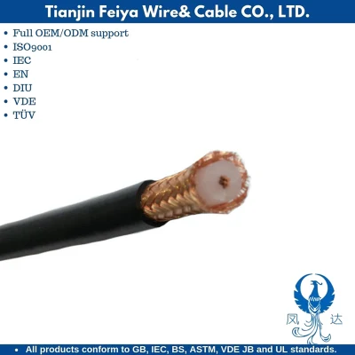 Nyy Building Wire UTP STP FTP SFTP CCTV Sheild Communication Rg59 RG6 Rg11 Rg174 Rg58 Rg213 Coaxial Cable